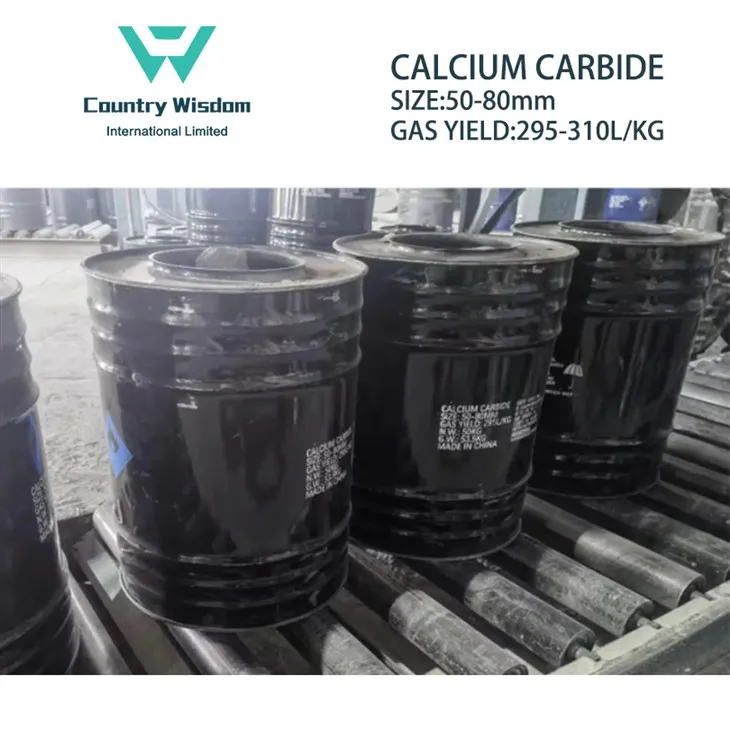 50-80mm Calcium Carbide Stones: Ideal for Desulfurization & Deacidification