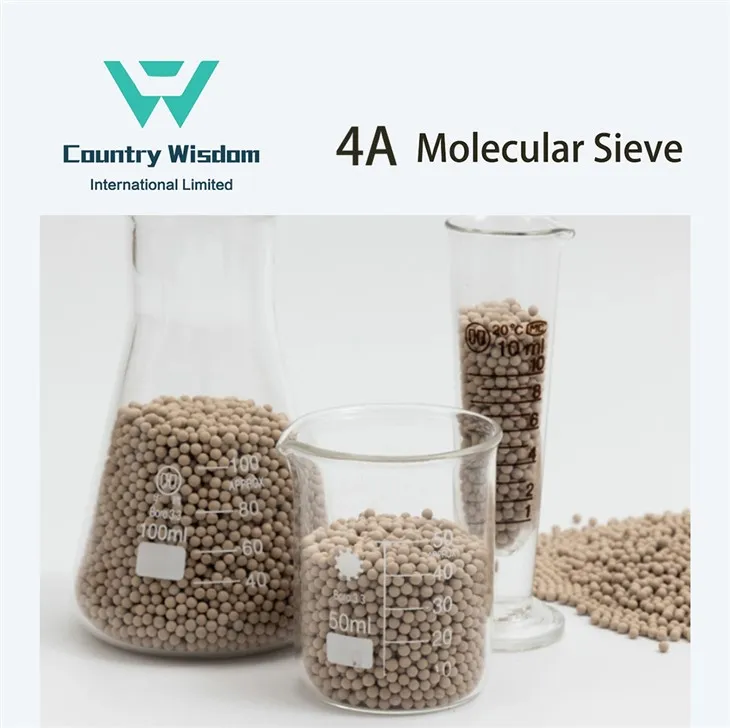 Crystallized Aluminosilicate Moleuclar Sieve 4A For LNG Drying