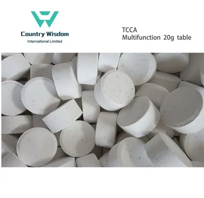 ТЦЦА мултифункционална таблета од 20 г врхунског квалитета за дезинфекционо средство за воду у базенима
