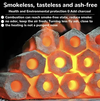 ДРВЕНИ УГЉЕН Бедимно гријање за домаћинство Дрвени угаљ Висока температура Воћни механизам Дрвени угаљ